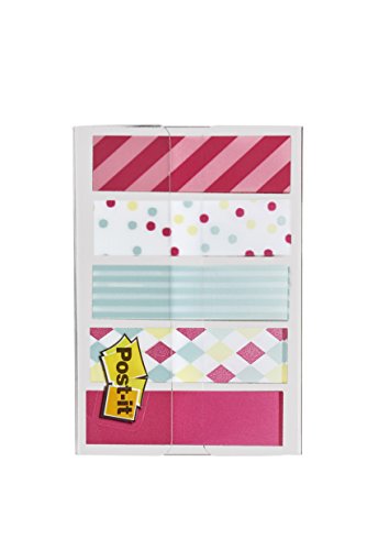 Post-it Index 684-CAN5-EU - Pack de 5 x 20 marcadores de media pulgada decorados Post-it Index 684-CAN5-EU - Pack de 5 x 20 marcadores de media pulgada decorados