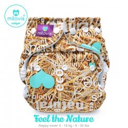 Milovia Nappy Cover, one-size Feel the Nature