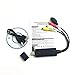 Produktbild USB 2.0 Easy Cap Video TV DVD VHS DVR Capture Adapter Support Win8 Win10 - Black