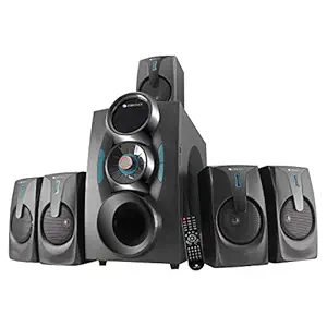 Zebronics ZEB-BT9451RUCF Wireless Bluetooth Multimedia Speaker With Supporting Equaliser, SD Card, USB, AUX, FM & Remote Control. (90 Watt, 5.1 Channel)