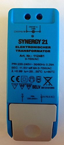 Preisvergleich Produktbild Synergy 21 LED Netzteil - 12V 70W Verbatim