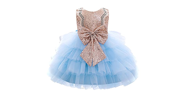 ranrann Abito Battesimo Neonata Bambina Principessa Tulle Ricamato Bowknot  Vestito Cerimonia Elegante Carnevale Senza Maniche Estivi Neonate Abiti  Damigella Bimba Tutu lencicol Abbigliamento Bambina 0-24