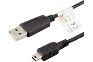 caseroxx USB-Kabel, Datenkabel für Garmin DriveSmart 61 LMT, DriveSmart 61/65 / 71 LMT-D, USB-Kabel als Ladekabel oder zur Datenübertragung in schwarz