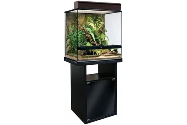 Exoterra Meuble pour Terrarium de 60 cm 1 Porte 60x45x70 cm pour Reptiles et Amphibiens