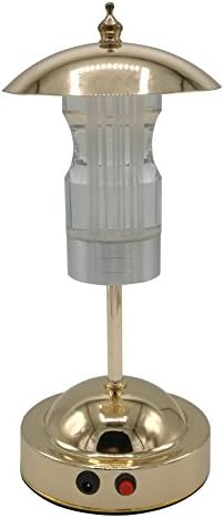 Chuangding Stainless Steel Plated Color Changing/Monochromatic Table Desk Lamp for Party Home Battery Operated TCD-1224C