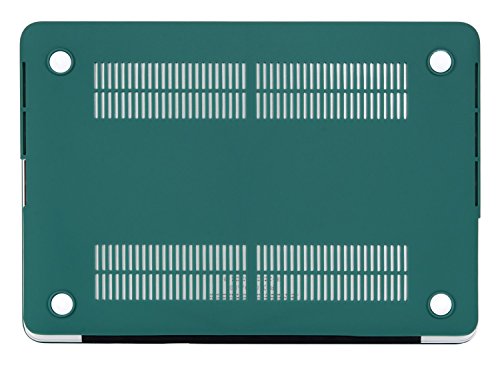 MOSISO MacBook Pro 15 Retina Hülle (NO CD-ROM Drive) – Ultra Slim Hochwertige Plastik Hartschale Tasche Schutzhülle Snap Case für MacBook Pro 15 Zoll with Retina Display (Model A1398), Pfau Grün - 6