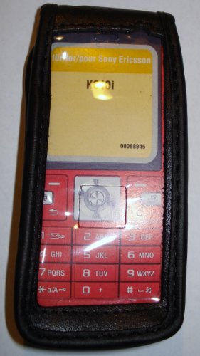 Preisvergleich Produktbild Ledertasche CLASSIC für Sony Ericsson K610i