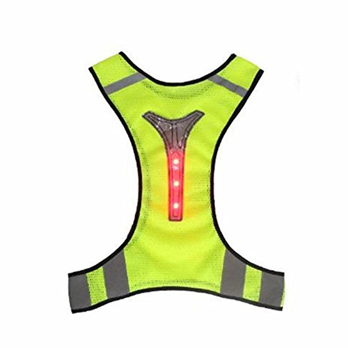 Uni Best Led Light Reflective Safety Vest Jacket For Night - Main Image