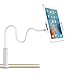 Price comparison product image Cell Phone & Tablet Stand, Adjustable & Detachable Mount Holder with Bracket for 4-10.6 Inches, 32 Inches/80 cm Overall Length Apple or Android Devices(Holder for IPAD)