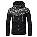 Produktbild Kobay Herren Camouflage Langarm Print Kapuzen-Sweatshirt Tops Jacke Mantel Outwear