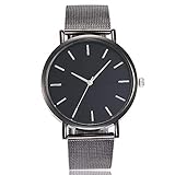 koperras Men Casual Quartz Stainless Steel Band Marble Strap Watch Analog Wrist Watch