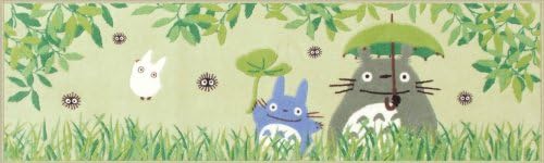 Totoro good friend kitchen mat 45 x 150 Green (Japan import / The package and the manual are written in Japanese)
