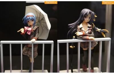 (Ritobasu) Little Busters! Complete Figure 3 (total set of 2) Kurugaya lake Nishizono Mio (japan import)
