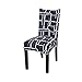 Produktbild SH-Flying Stretch Stuhlabdeckung, Moderne Spandex Stretch Stuhlabdeckung, abnehmbare waschbare Stuhlhussen für Bankett Hochzeit Esszimmer Stuhl Hussen Stuhl Protector Sitz Stuhlabdeckung