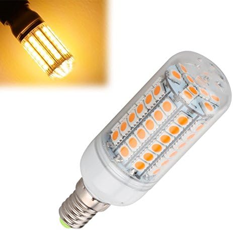 5W E14 SMD5050 69 LED Bulb Lamp Corn Cover Light 220V(Warm White )