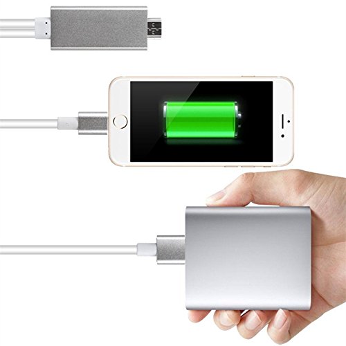 eyeCam EC627 iPhone 6 Lightning auf HDMI-Kabel, vimvip 6.4 ft Lightning MHL zu HDMI Kabel 1080p HDTV Adapter für iPhone 5 5S 6 6S Plus nicht kompatibel iPad mini/air/Pro - 6