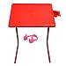 India Make and Strong MyTableMate Brand Multi Purpose Portable and Adjustable Table Mate with Cup Holder - Red color&(OK Stand For SmartPhones And Tablets - Color May Vary) RS.1235.00