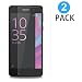 Produktbild Sony Xperia E5 Panzerglas Schutzfolie, [2 Stück] Hi-Luck 0.33mm Premium Ultra-Klar Glasfolie Displayschutzfolie Schutzglas für Sony Xperia E5 (9H, Anti-Kratzer, Blasen-frei)