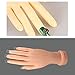 Anself Pro Hand Rubber Flexible Nail Manicure Practice For Learning And Exhibition
