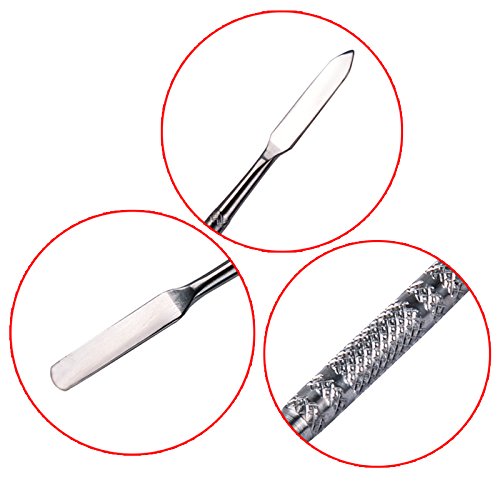 Biutee Kosmetik Make Up Palette Spatula für Kosmetik Pigment mischen 15×10 cm Schleifen Maniküre Nail Art Dekorationen Nageldesign Nagelkunst Nagel - 4