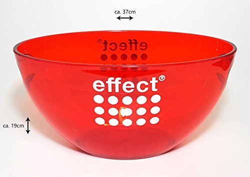 Preisvergleich Produktbild Effect Energy Drink Flaschenkühler Eisbox Eiskübel - Rot breite Ausführung