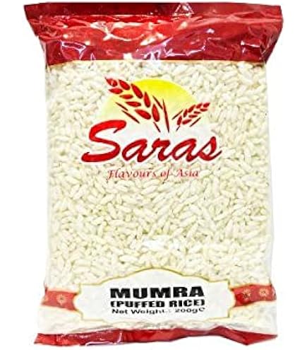 JALPUR MILLERS Mamra Puffed Rice 500g (Pack Of 4) – Light & Crunchy Indian Snack, Perfect For Breakfast, Bhel & Healthy Snacking – Natural, High-Fibre, Freshly Packed For Authentic Taste & Quality