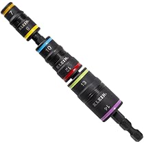 VIM Tools TESTEL Half Cut Stubby Bit-Set – 77-teilig Mit Torx, Sechskant & Adapter Für Enge Räume