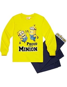 Minions Despicable Me Jungen Pyjama Schlafanzug 2016 Kollektion - gelb