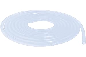 IMEISTEK Tubo in silicone, 8mm ID x 11mm OD, 8 metri, tubo flessibile in silicone, tubo acqua-aria, per il trasferimento della pompa