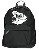 HippoWarehouse Solo mi Rana me Entiende kit mochila Dimensiones: 31 x 42 x 21 cm Capacidad: 18...