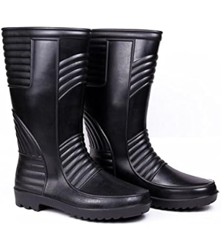 HILLSON Mens Tc07Hls0155 Century Safety Gumboots (Black, Uk 10
