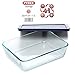 Produktbild Collection Pyrex & # •; Küchenutensilien aus Borosilikatglas Ultra strapazierfähig & # •; Widerstand backofenfest und kratzfest, Boîte de conservation rectangulaire 1,5 L, Variation
