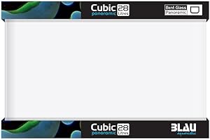Blau Aquaristic Cubic Panoramic 40 x 25 x 28 cm 28 litri 6300 g