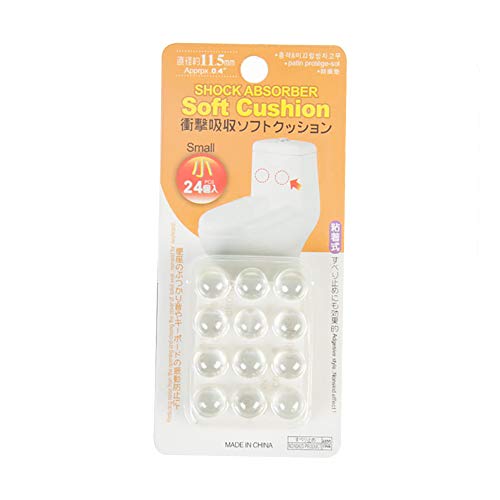 Preisvergleich Produktbild Deanyi Klar Adhesive Gummi Automatten 24 STK schalldämmende Transparent Gummifüße für Schranktüren Schubladen Bilderrahmen Glasplatten Home Zubehör