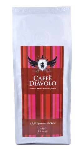 Caffé Diavolo Rosso Espresso, 250 Gramm, Bohne
