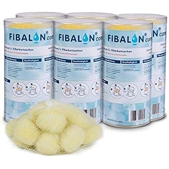 Fibalon® Compact 50g - Filtermedium Für Pool & Whirlpool, Ersetzt Filterkartuschen, Bis Zu 3 Jahre Standzeit