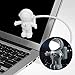 Price comparison product image HangRui Astronaut USB LED light, Spaceman USB Lamp Flexible Adjustable Night Light Mini Desk Lamp LED Reading Nightlight For Reading PC Laptop Tablet