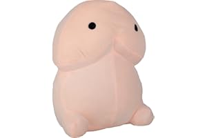 Adifare Adult Funny Plush pillow, 3 Size Hugging Pillow Plush Pillow Heal Your Mood Soft and Comfortable for Sofa Bedroom Plush Doll for Birthday, Party(L)