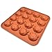 Produktbild Seki Japan Bakeware Silicon Mold for Chocolate Truffles, 16 Bear Type
