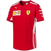 Scuderia Ferrari F1 Racing SF Team Driver Kimi Raikkonen Camiseta Oficial 2018