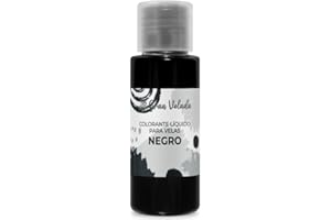 GRAN VELADA Colorante liquido nero per candele: alta qualità, cera completamente nera, facile da usare. Dai un tocco elegante e sofisticato alle tue creazioni | 30 ml