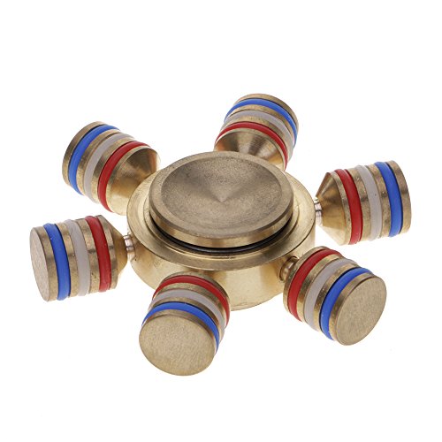 VANKER Fidget High Speed Tri-Spinner Fidget Toy Stress Reducer Bearing Hand Fidget Spinner Perfect For ADD, ADHD, Anxiety, and Autism Adult Children,Rondom color