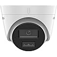 HIKVISION 6 Mp Smart Hybrid Light Outdoor Bullet Network IP Wireless CCTV Camera Built-in Mic. with Day/Night Color Vision, Motion Detection [Ds-2Cd1363G2-Liu] White