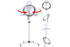 FXPCQC 950W Orbitante Infrarosso Casco Asciugacapelli Riscaldatore Parrucchiere in Piedi Professionale Capelli Colore Permanente Processore Asciugatrice Acceleratore Salone Styling Macchina