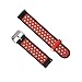 Produktbild Tellaboull for Mode Huami Amazfit Smart Watch 2 / 2S Stratos 22mm Zwei-Farben-Belüfteter Riemen Weiche Silikon-Uhr-Armband-Bügel-Band