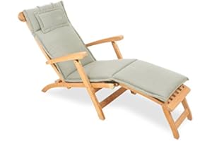 ROG garden-line Deck Chair Cushion, 186 x 45 cm, Various Colours Available, taupe