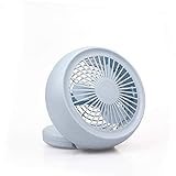 Ventilador de escritorio ultra-compacto que se puede deslizar fácilmente en su mochila o bolso, llévese el ventilador en cualquier momento y en cualquier lugar.