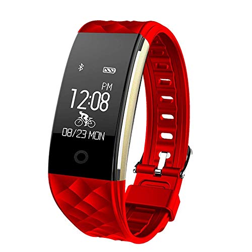 Preisvergleich Produktbild Watch Fitness-Tracker, IP67 wasserdichter Aktivitäts-Tracker mit Schrittzähler-Pedometer-Uhr und Schlaf-Monitor-Kalorienzähler-Uhr, ultradünnes Bluetooth-Armband für Frauen, Frauen und Männer Watch