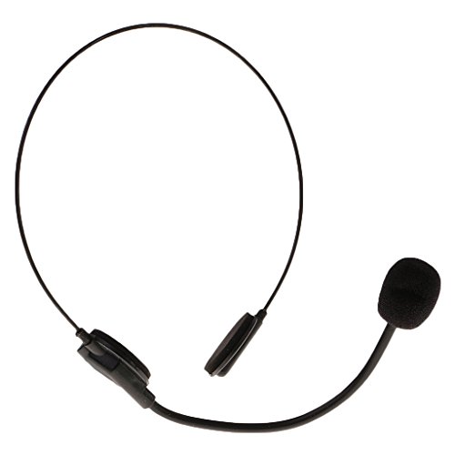 Preisvergleich Produktbild Gazechimp schwarze Mikrofon Headset für Erwachsene