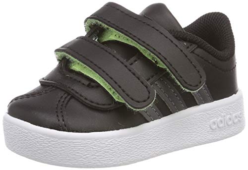 adidas Unisex Kids’ Vl Court 2.0 CMF I Fitness Shoes Multicolour (Negbás/Gricin/Amalre 000) 8 UK